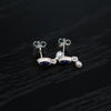 OLIO E ACETO Sterling Silver Lapis Lazuli/Red Snakeskin Jade Pearl Pendant Earrings OLIO-OA13E05-YZZ Blue